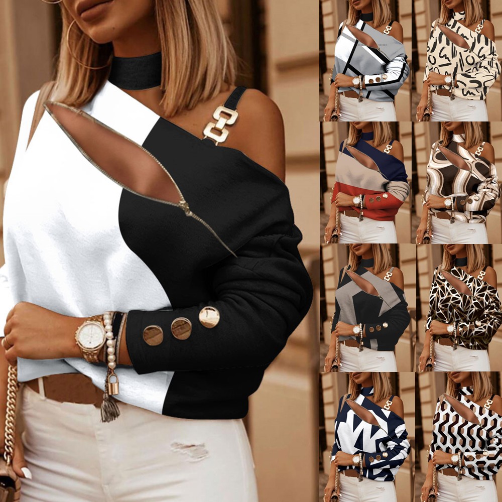 Camicetta da donna con spalle  - Blouse Off Shoulder recensione e prezzo