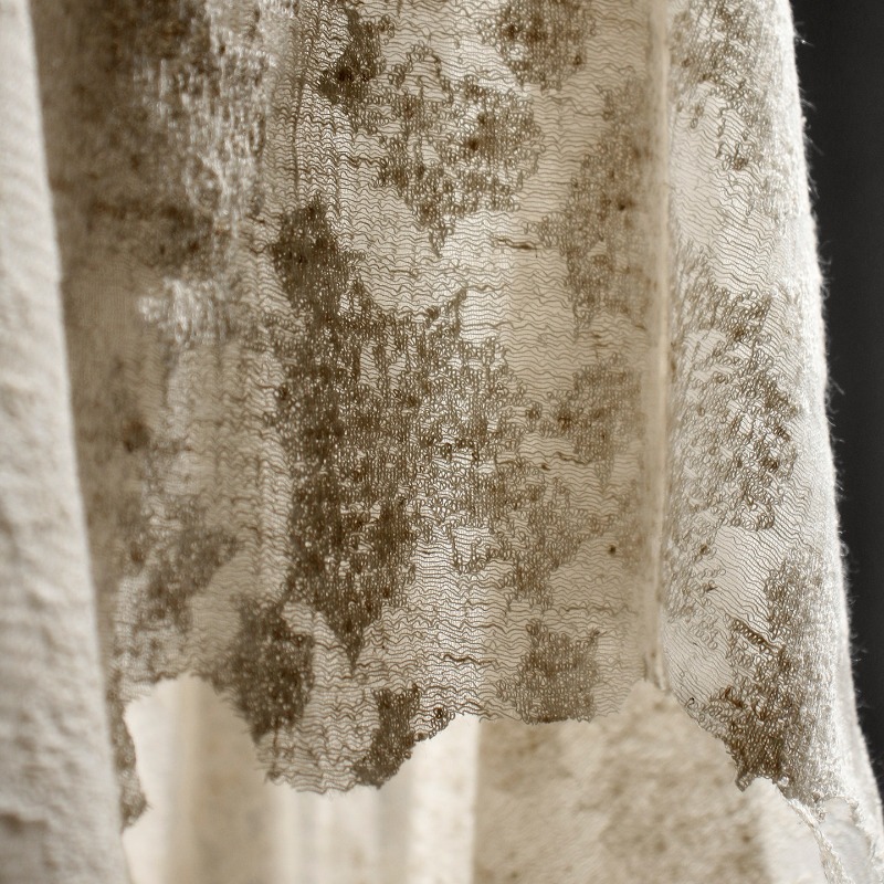 Tessuto in maglia di cotone e  - Linen Dress Wrap recensione e prezzo