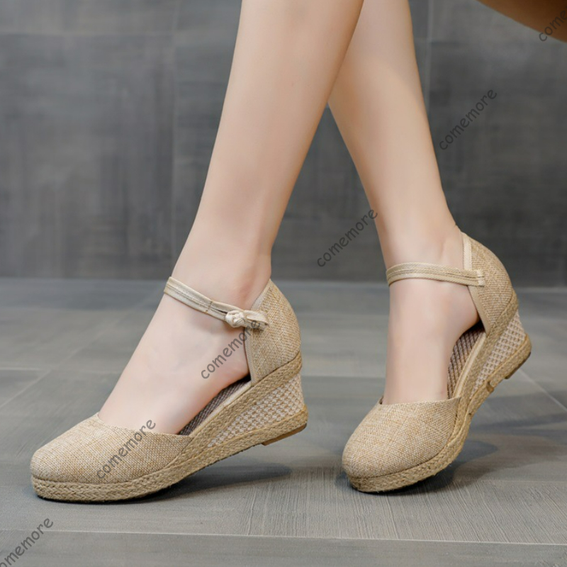 Comemore Sandali Tacco Alto Ca - Wedge Espadrille Women recensione e prezzo