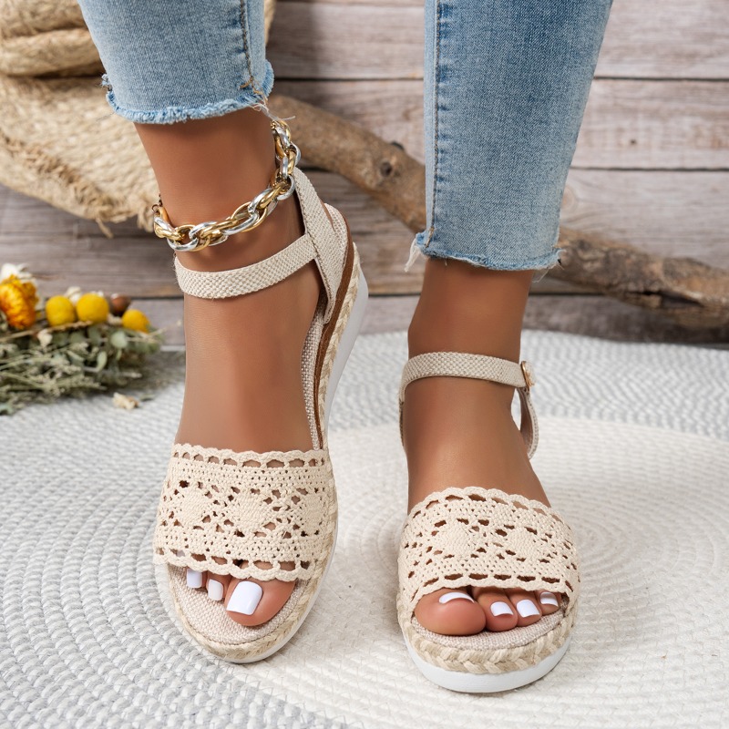 Sandali con Zeppa in Pizzo da  - Wedge Espadrille Women recensione e prezzo