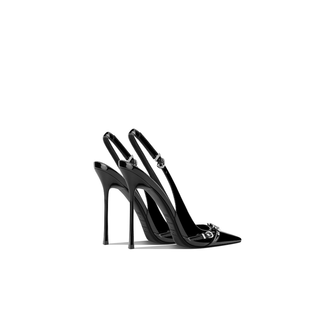 Sandali Neri alla Moda con Pun - Sandal Strappy Heeled recensione e prezzo